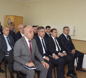 Hacıqaib kəndində sakinlərin müraciətləri yerində dinlənilib.