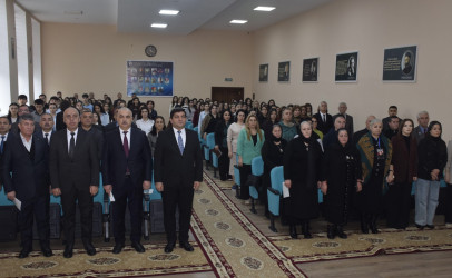 “Vətən üçün şəhid oldum” adlı kitabın təqdimatı keçirilmişdir.