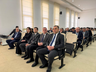 Qubada “Şəhərsalma və Memarlıq İli” ilə əlaqədar tədbir keçirilib.