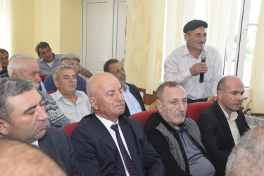 Qubada vətəndaşların növbəti səyyar qəbulu keçirildi.