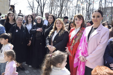Novruz bayramı münasibətilə Quba şəhərində möhtəşəm ümumrayon tədbiri keçirilib.