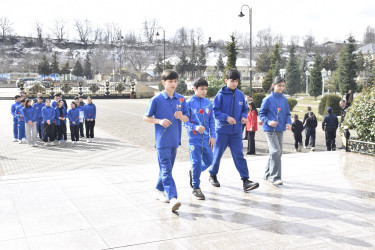 Quba şəhərində 5 mart - Bədən Tərbiyəsi və İdman gününə həsr olunmuş tədbir keçirilib.