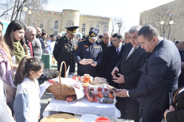 Novruz bayramı münasibətilə Quba şəhərində möhtəşəm ümumrayon tədbiri keçirilib.