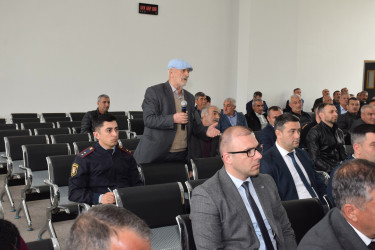 Zərdabi qəsəbəsində növbəti səyyar vətəndaş qəbulu keçirilib.