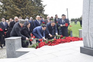 31 Mart - Azərbaycanlıların Soyqırımı Günü ilə əlaqədar Quba şəhərində “Soyqırımı memorial kompleksi” ziyarət olunmuşdur.