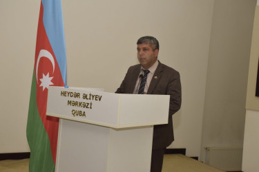 Quba rayonunda 27 Sentyabr - Anım Günü ilə əlaqədar tədbir keçirilib.