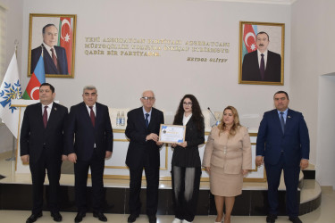 Yeni Azərbaycan Partiyası Quba rayon təşkilatı tərəfindən bu il gənclər arasında Ümumilli Lider Heydər Əliyev irsinin öyrənilməsi ilə bağlı məşğələlərə yekun vurulub.