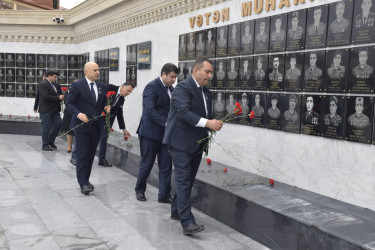 31 Mart - Azərbaycanlıların Soyqırımı Günü ilə əlaqədar Quba şəhərində “Soyqırımı memorial kompleksi” ziyarət olunmuşdur.
