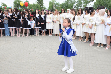 Quba rayonunun ümumtəhsil məktəblərində “Son zəng” tədbiri keçirilib.      