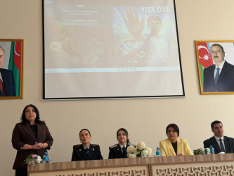 "Gələcəyini qoru, Narkotikə Yox De" adlı maarifləndirici silsilə tədbirlər keçirilmişdir.