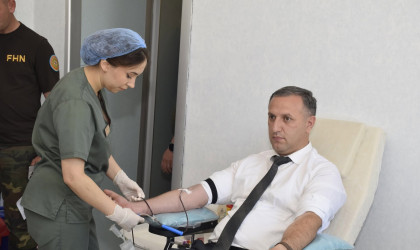 Quba rayonunda qanvermə aksiyası keçirildi.