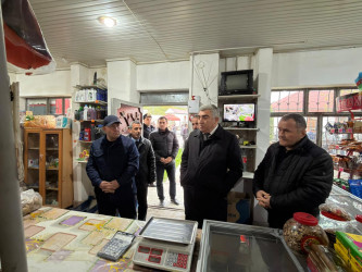 Güclü və aramsız yağıntıların fəsadlarının aradan qaldırılması, sakinlərin sosial vəziyyətinin diqqətdə saxlanılması üçün zəruri addımlar atılır.