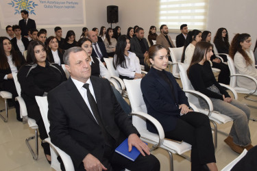 Yeni Azərbaycan Partiyası Quba rayon təşkilatı tərəfindən bu il gənclər arasında Ümumilli Lider Heydər Əliyev irsinin öyrənilməsi ilə bağlı məşğələlərə yekun vurulub.