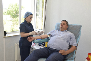 Quba rayonunda qanvermə aksiyası keçirildi.