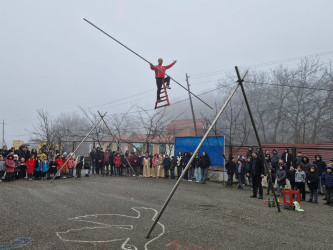 Quba rayonunun İspik kəndində Su çərşənbəsi ilə bağlı bayram tədbiri  keçirilmişdir.