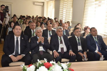 Qubada "Aqrar təhsil və istehsalatın inteqrasiyası: məhsuldarlıq, məşğulluq və ərzaq təhlükəsizliyi" mövzusunda regional konfrans keçirilib.
