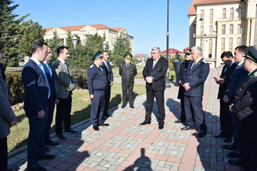 Quba rayonunda Ədliyyə işçilərinin peşə bayramı günü qeyd olunub.