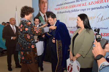 Ümummilli Lideri Heydər Əliyevin anadan olmasının 102-ci ildönümü münasibətilə “Mən fəxr edirəm ki, Azərbaycanlıyam” adlı II Beynəlxalq rəqs və yaradıcılıq festivalı keçirilmişdir.