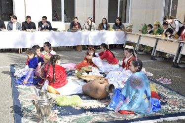 Quba şəhər Ümumi təyinatlı internat tipli ümumtəhsil məktəbində Od çərşənbəsi münasibətilə bayram tədbiri keçirilmişdir.