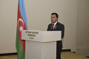 Quba rayonunda 27 Sentyabr - Anım Günü ilə əlaqədar tədbir keçirilib.