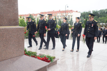 Quba rayonunda 2 iyul - Polis işçilərinin peşə bayramı günü qeyd olunub.