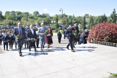 Qubada Ümummilli Lider Heydər Əliyevin anadan olmasının 103-cü ildönümü qeyd olunub.