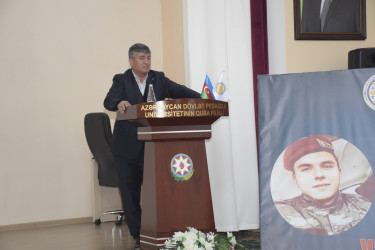 “Vətən üçün şəhid oldum” adlı kitabın təqdimatı keçirilmişdir.