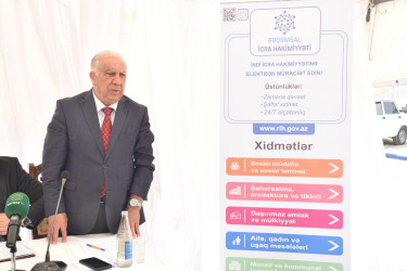 İsnovqışlaq kəndində səyyar vətəndaş qəbulu keçirilib.