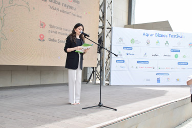 Qubada Aqrar Biznes Festivalı keçirilib.