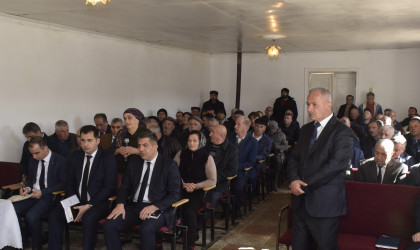 Üçgün kəndində səyyar vətəndaş qəbulu keçirilib.