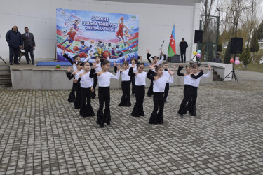 Quba şəhərində 5 mart - Bədən Tərbiyəsi və İdman gününə həsr olunmuş tədbir keçirilib.