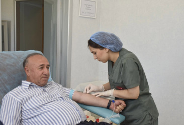 Quba rayonunda qanvermə aksiyası keçirildi.