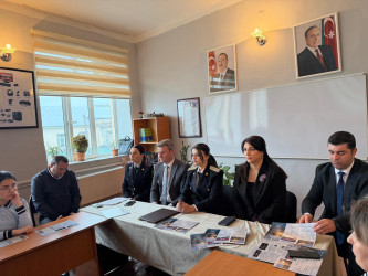 "Gələcəyini qoru, Narkotikə Yox De" adlı maarifləndirici silsilə tədbirlər keçirilmişdir.