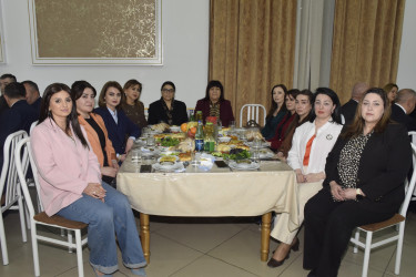 Qubada Ramazan ayı münasibətilə iftar mərasimi təşkil olunub.