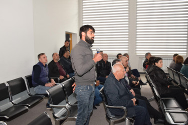 Zərdabi qəsəbəsində növbəti səyyar vətəndaş qəbulu keçirilib.
