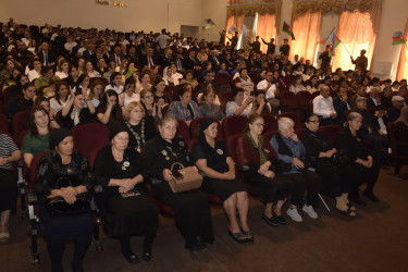 Qubada 20 Sentyabr - Dövlət Suverenliyi Günü münasibətilə tədbir keçirilib.