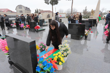 “Vətən uğrunda canından keçənlər” mövzusunda anım tədbiri keçirilmişdir.