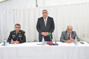 Rayon İcra Hakimiyyətinin başçısı İlqar Mahmudov Küsnət kəndində səyyar vətəndaş qəbulu keçirilib.