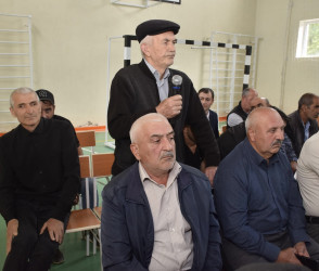 Afurca kəndində səyyar vətəndaş qəbulu keçirildi.
