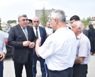 İsnovqışlaq kəndində səyyar vətəndaş qəbulu keçirilib.