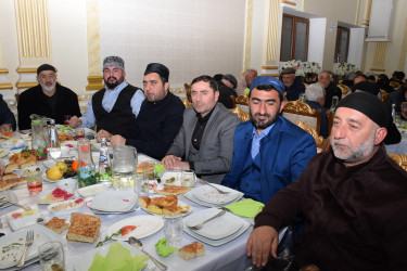Rayon İcra Hakimiyyətinin təşkilatçılığı ilə iftar mərasimi təşkil olunmuşdur.