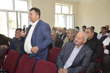 Susay kəndində səyyar vətəndaş qəbulu keçirilib.