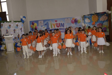 Qubada 1 İyun - Uşaqların Beynəlxalq Müdafiəsi Gününə həsr olunmuş tədbir keçirilib.