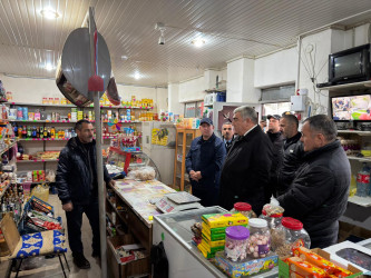 Güclü və aramsız yağıntıların fəsadlarının aradan qaldırılması, sakinlərin sosial vəziyyətinin diqqətdə saxlanılması üçün zəruri addımlar atılır.