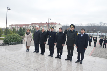 Ulu Öndər Heydər Əliyevin əziz xatirəsi anılmışdır.