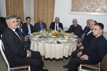 Qubada Ramazan ayı münasibətilə iftar mərasimi təşkil olunub.