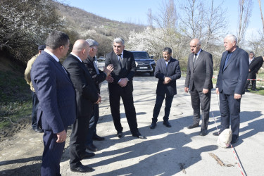 Rayon İcra Hakimiyyətinin başçısı sel sularının yaratdığı fəsadlarla yerində tanış olub.