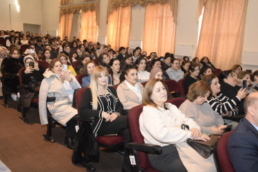 Üzeyir Hacıbəylinin 140 illiyinə həsr olunmuş konsert proqramı keçirilmişdir.