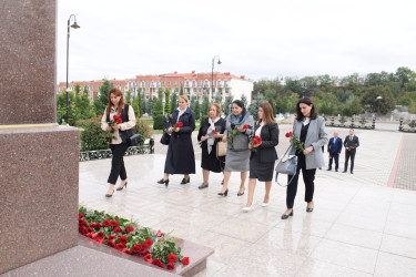 Quba rayonunda 5 oktyabr - Beynəlxalq Müəllimlər Günü münasibətilə regional konfrans keçirilib.