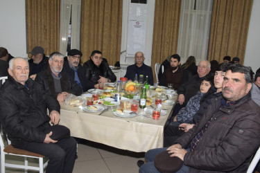 Qubada Ramazan ayı münasibətilə iftar mərasimi təşkil olunub.